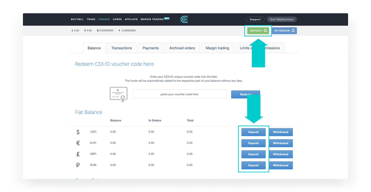 cex.io homepage