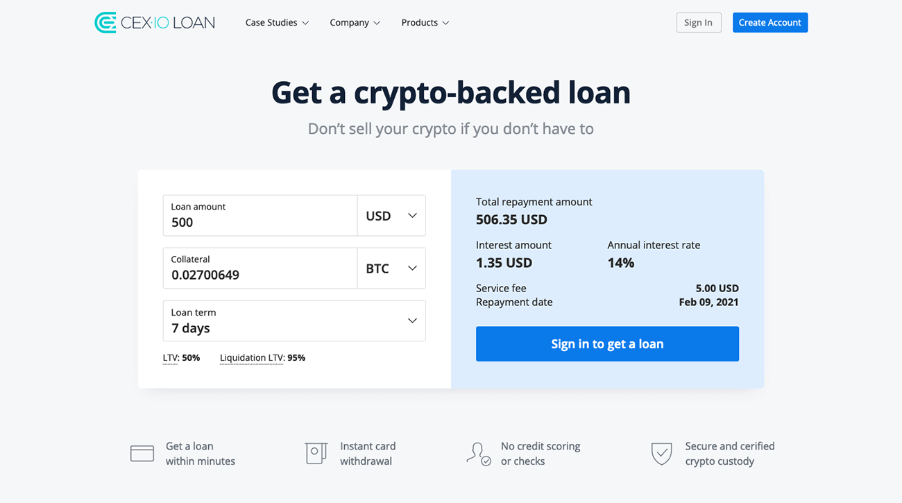 cex.io loan