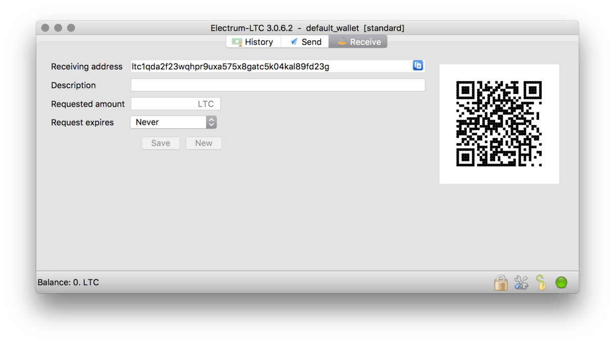 electrum ltc standard vs import addresses and private keys