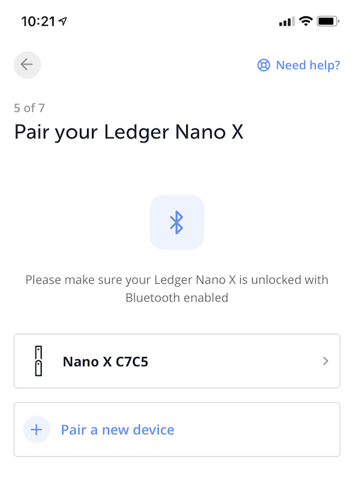 ledger nano x