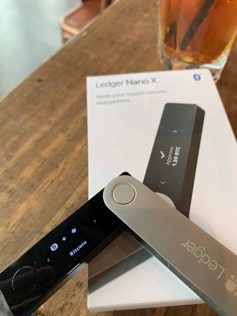 How to store xrp on ledger nano x