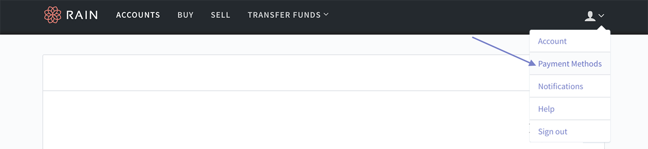 account payment methods