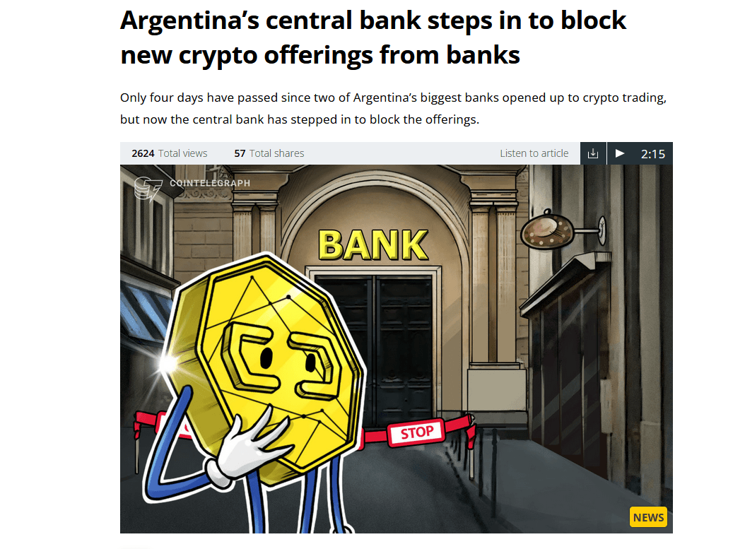 argentina default headline