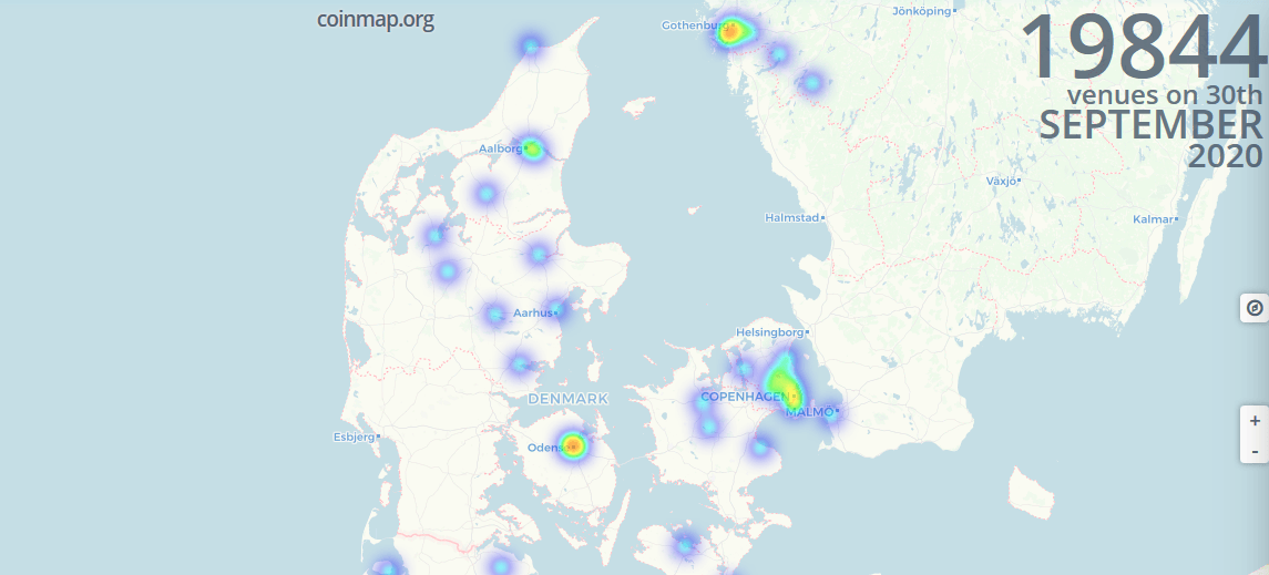 map of stores that accept bitcoin