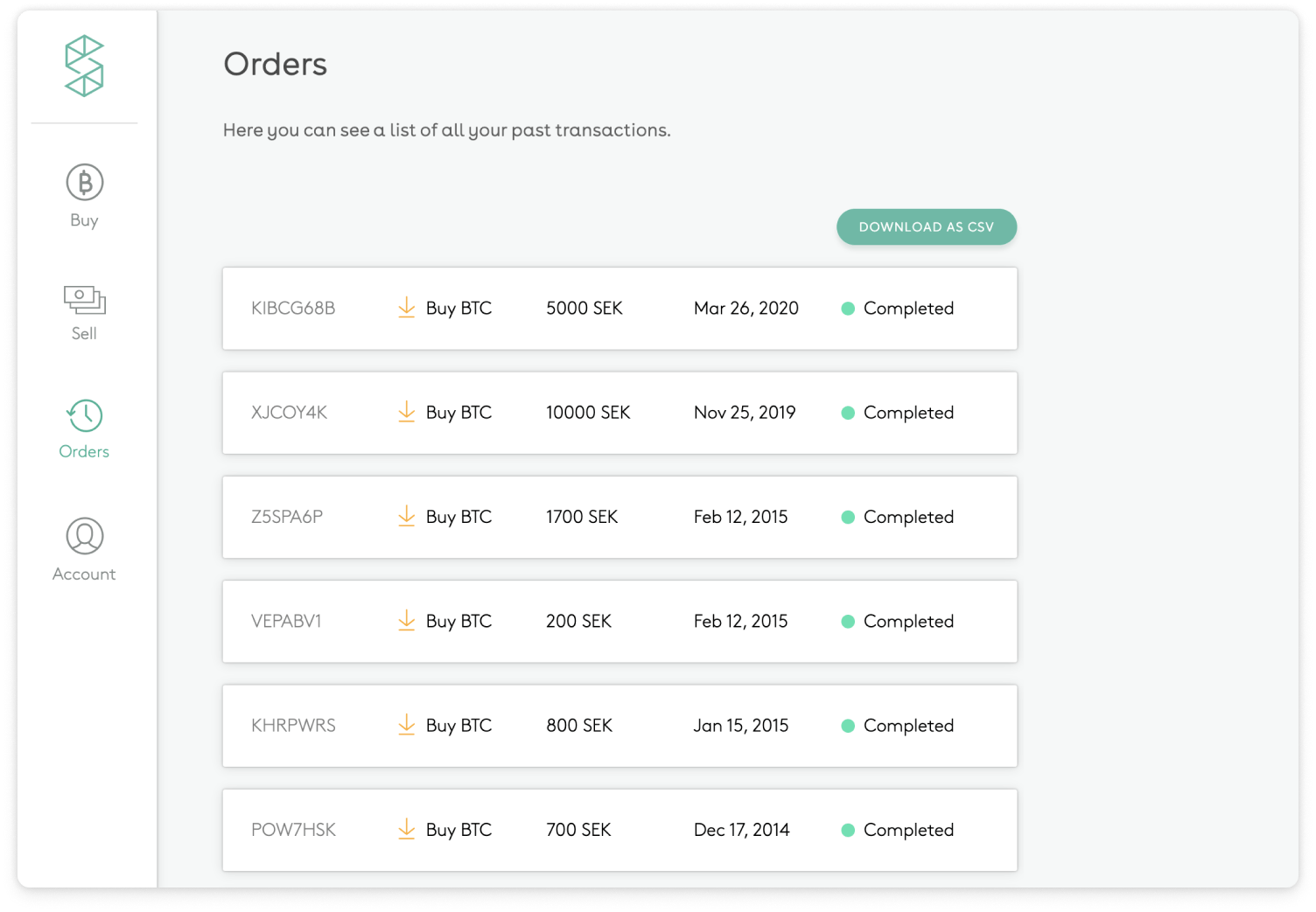 bitcoin exchange in sweden