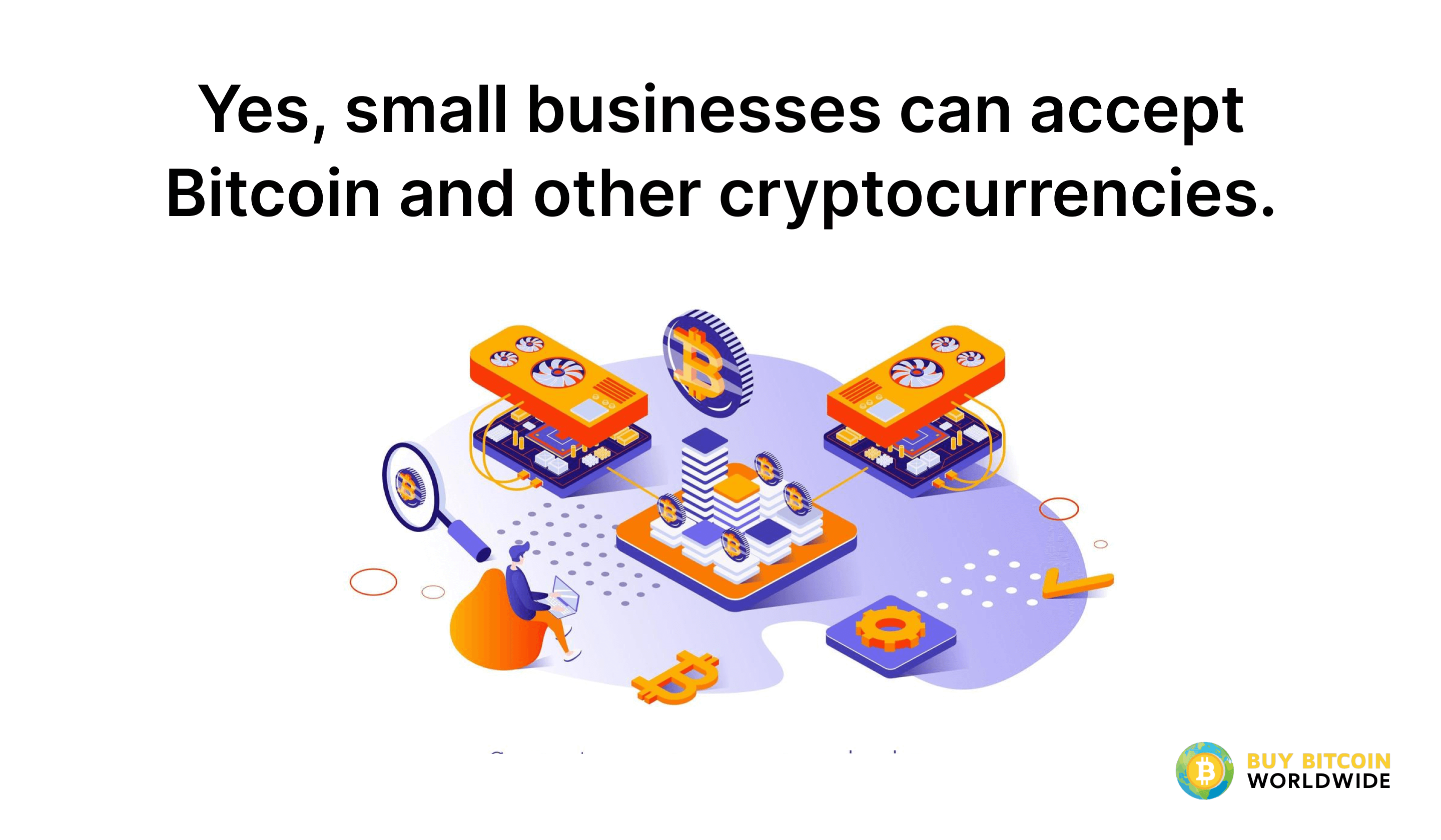 can small businesses accept bitcoin