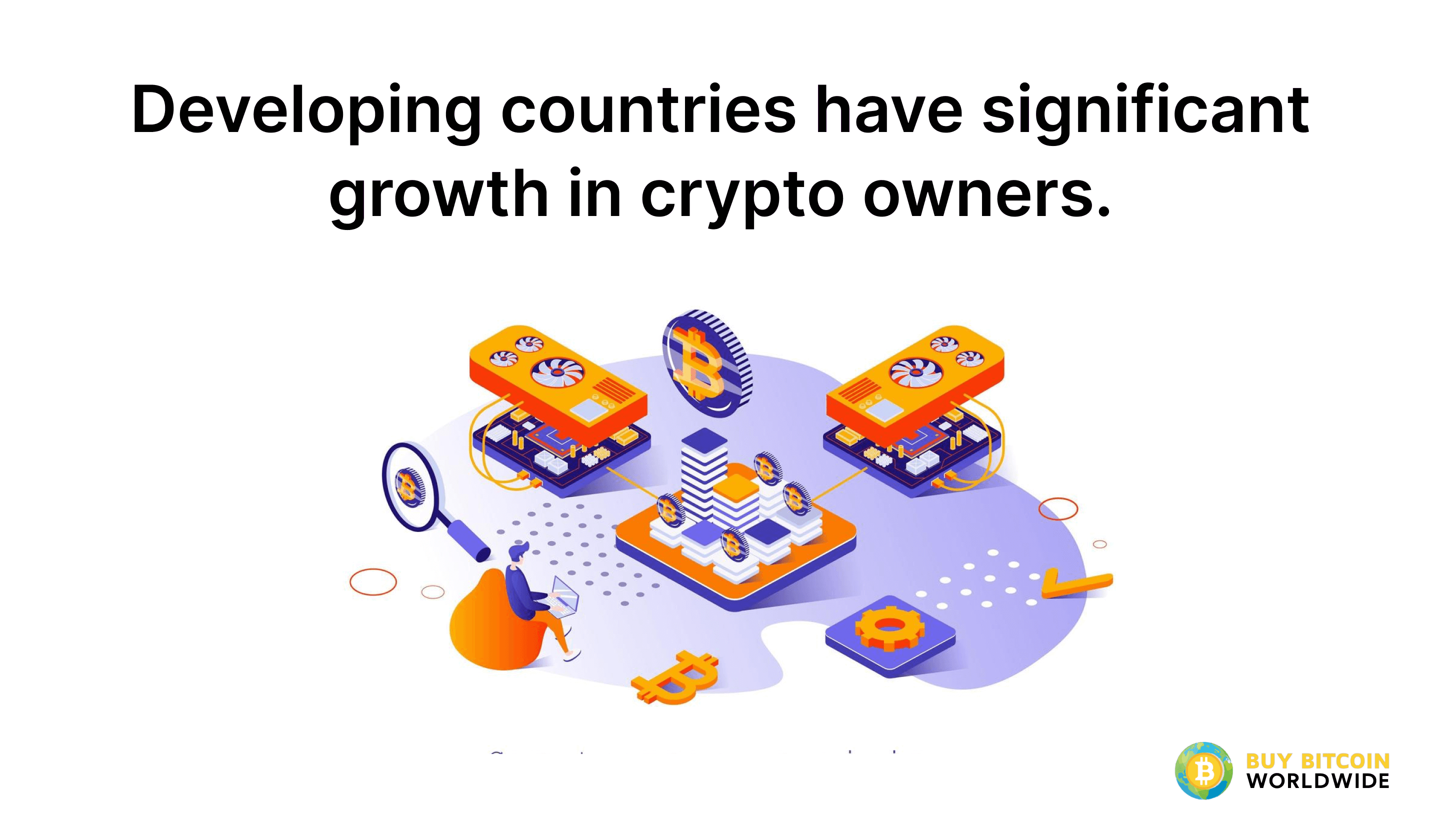 developing countries have more crypto users