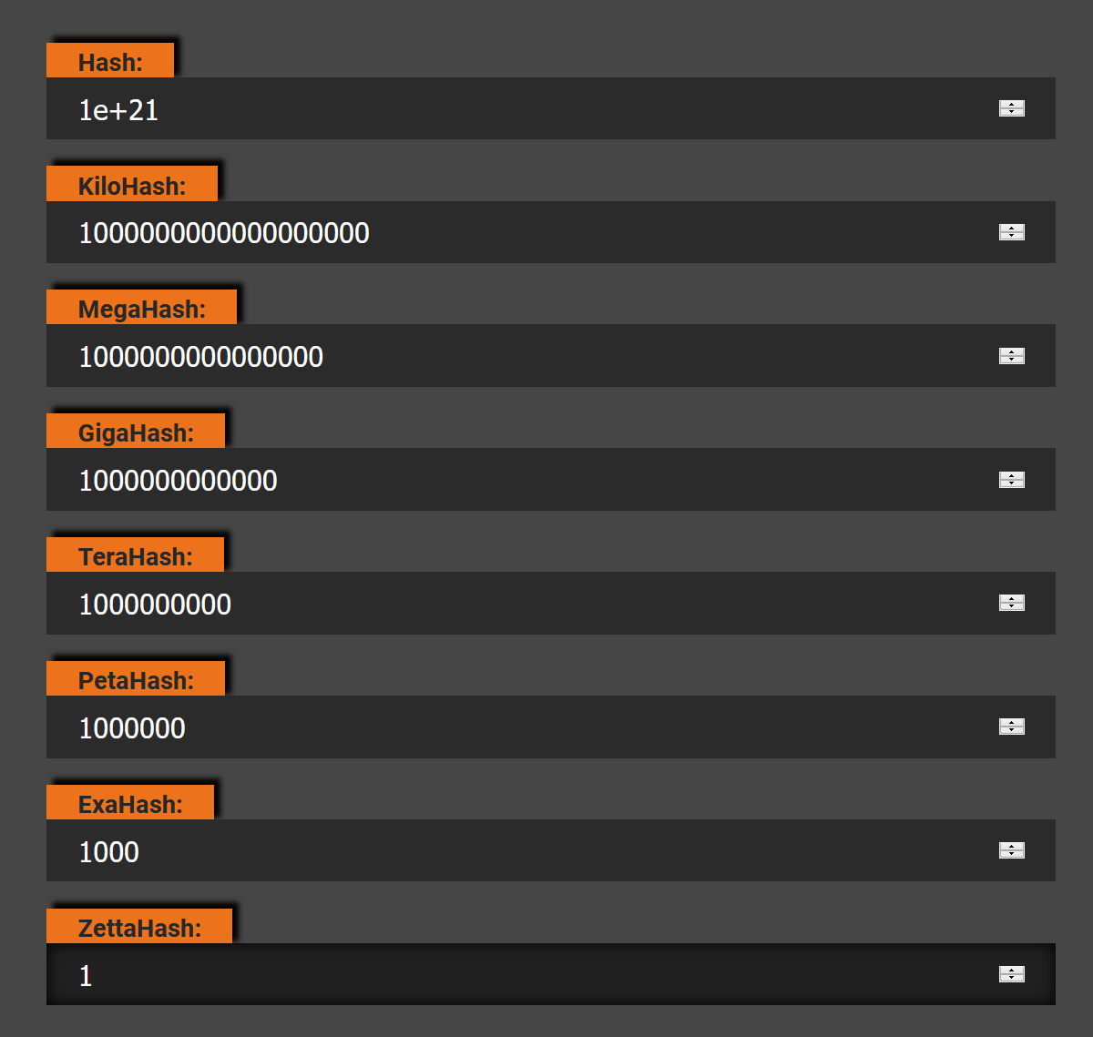 bitcoin mining hash calculator