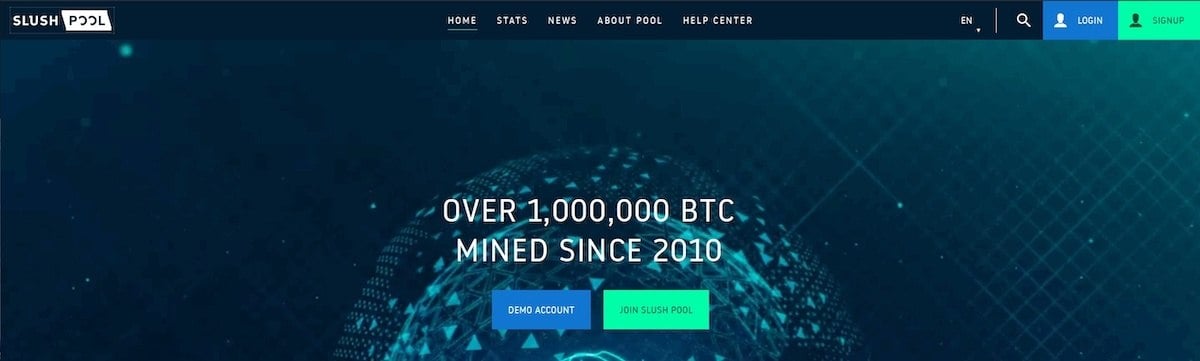 slush pool home page