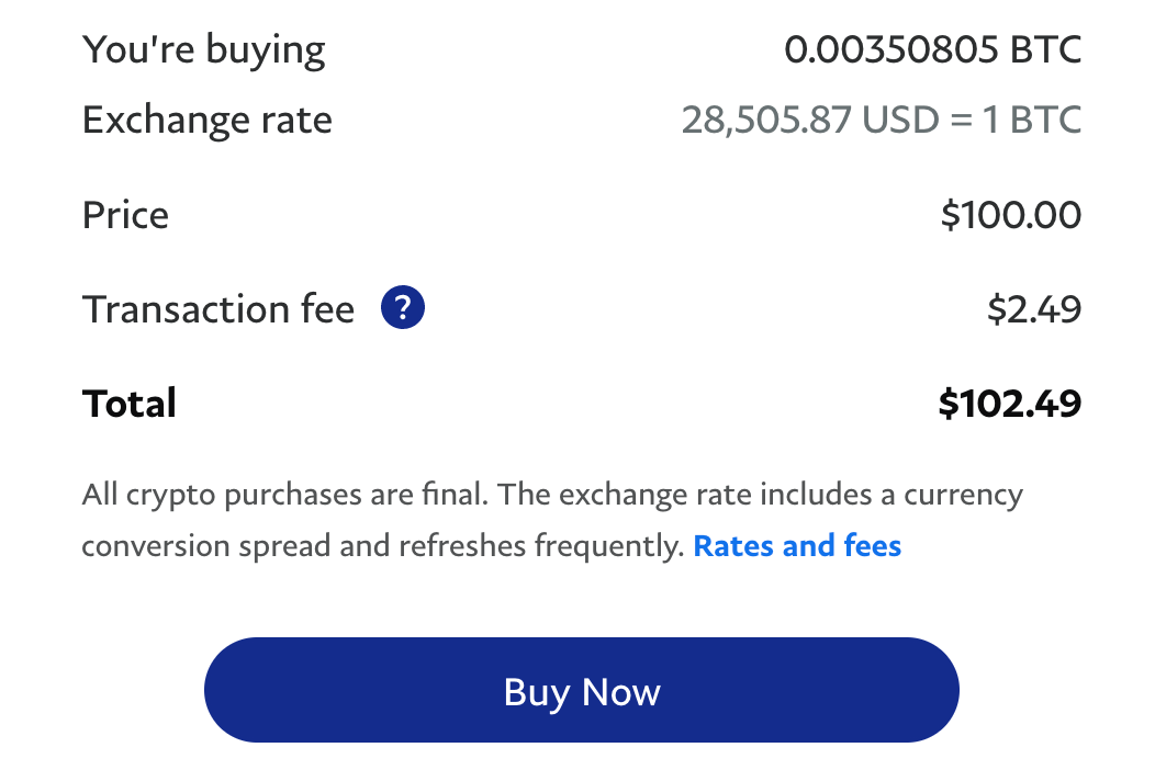 confirm buy paypal crypto
