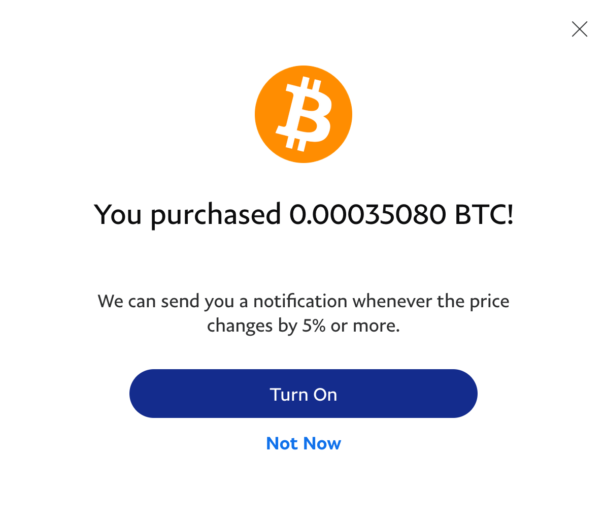 confirm buy paypal crypto