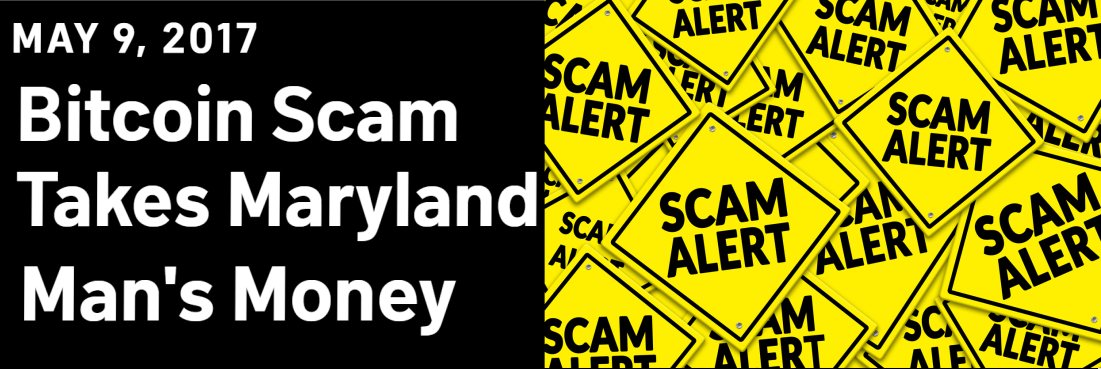 News article about scam in Maryland