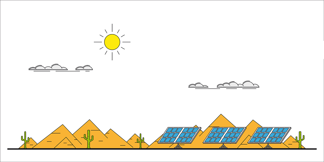 solar energy desert