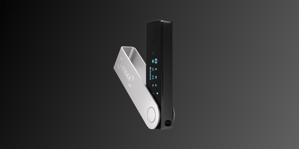 Ledger Nano X Hardware Wallet Black/Silver au meilleur prix sur