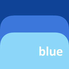 blue wallet logo