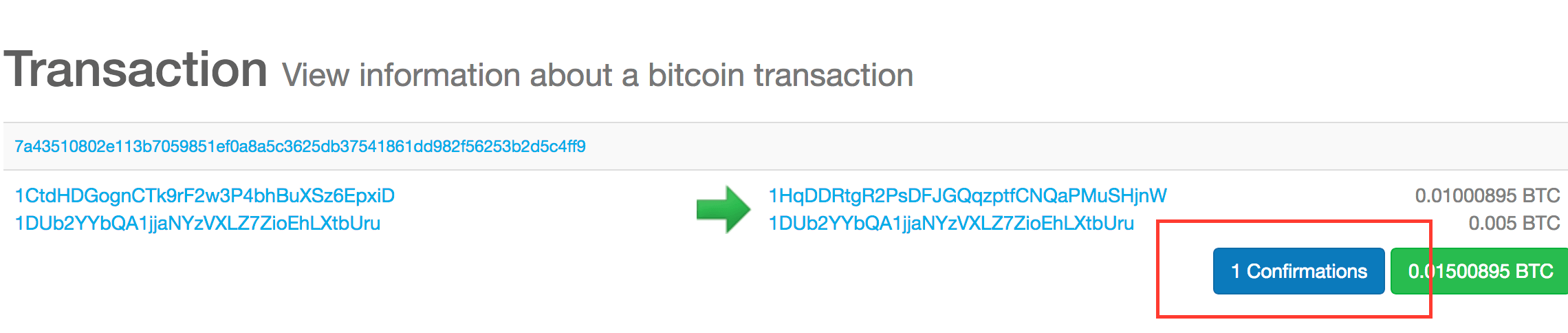 bitcoin confirmations